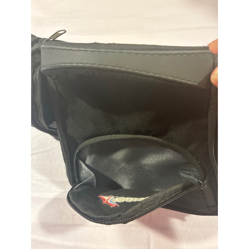 Carnival Cruise Line Hanging Toiletry Bag Black Travel Organizer Makeup Case - Picture 6 of 6